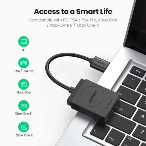 Ugreen 2-in-1 USB 3.0 SD/TF Kártyaolvasó