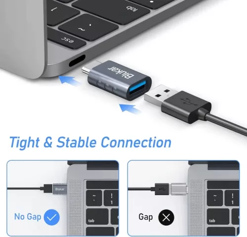 USB C - USB 3.0 Átalakító - OTG Funkcióval és Thunderbolt 3 Kompatibilitással