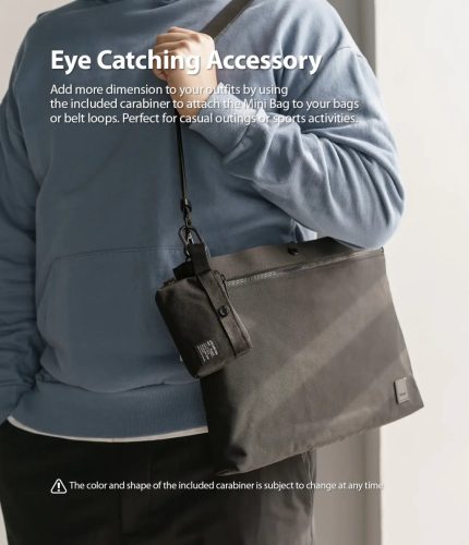 Ringke Mini Pouch Cipzáras Kulcstartó Tasak