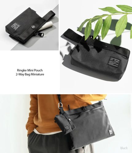 Ringke Mini Pouch Cipzáras Kulcstartó Tasak