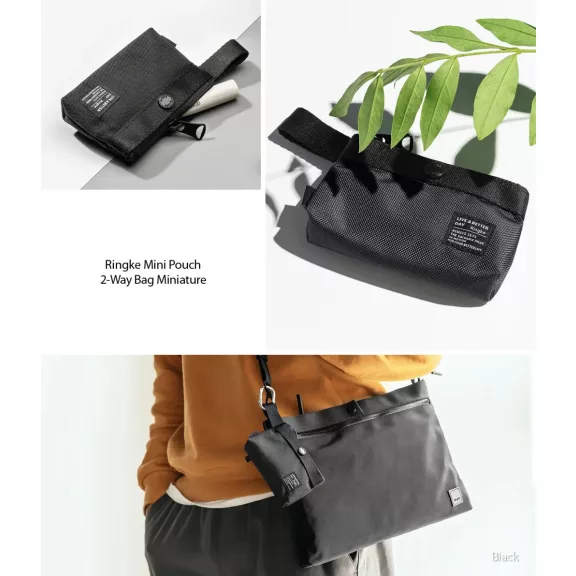 Ringke Mini Pouch Cipzáras Kulcstartó Tasak
