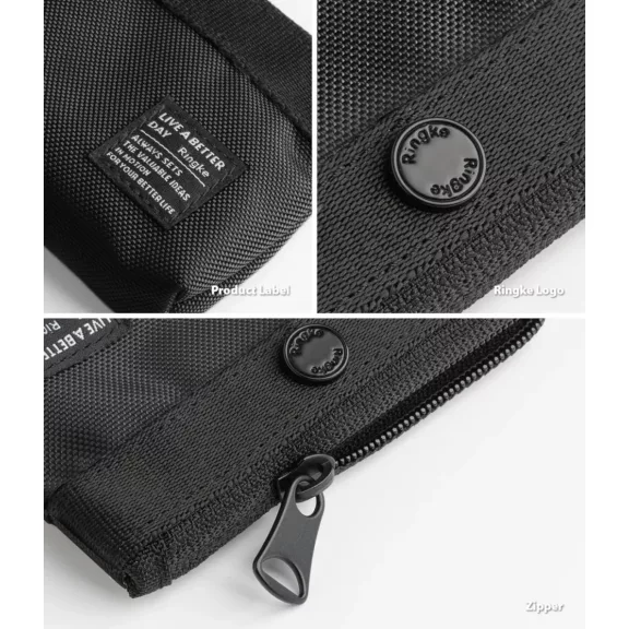 Ringke Mini Pouch Cipzáras Kulcstartó Tasak