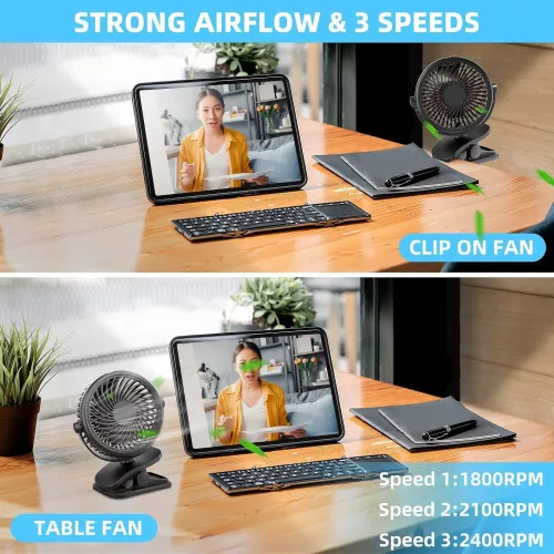 benpen JD-199 Mini USB Asztali Ventilátor