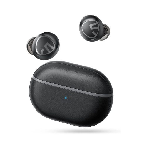 SoundPEATS Free2 Classic Vezeték Nélküli Fülhallgató (Fekete) - Bluetooth V5.1 és Hosszú Akkumulátor-Élettartammal