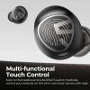 SoundPEATS Free2 Classic Vezeték Nélküli Fülhallgató (Fekete) - Bluetooth V5.1 és Hosszú Akkumulátor-Élettartammal