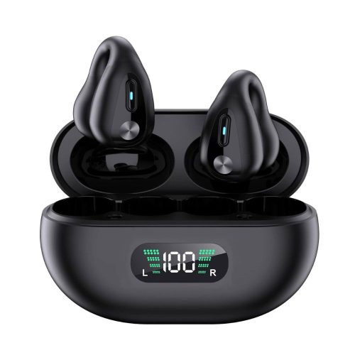 Docooler YYK-Q80 Vezeték Nélküli Fülhallgató Fülkampókkal (Fekete)