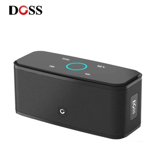 DOSS SoundBox Touch Control Bluetooth hangszóró 2x6W (Fekete)
