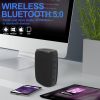 Hadisala H3 Vízálló Bluetooth Hangszóró (Fekete) - Tökéletes Társ Otthonra és Utazásra
