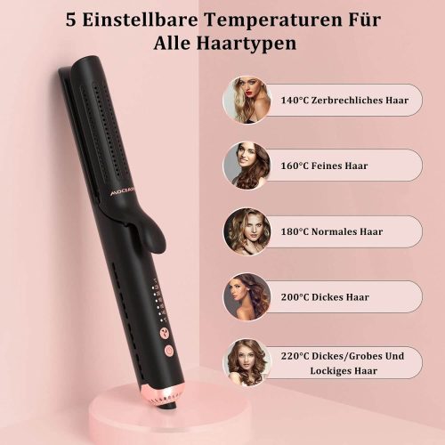 MOCEMTRY 360° Airflow Styler egy nagy méretű hajgöndörítő