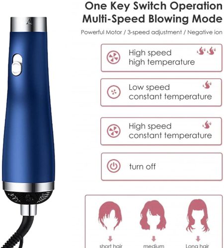 Soft and elegant Hair dryer (kék)