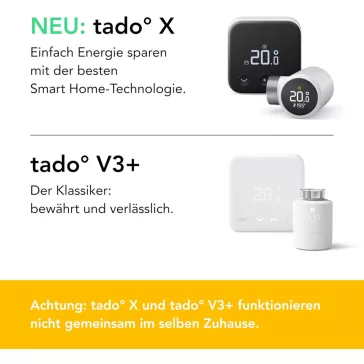   Tado Okos Radiátor Thermosztát X, Energiatakarékos Megoldás, Alexa-Siri-Google Assistant Támogatás, Multiroom Irányítás, Érintőképernyős Kijelző