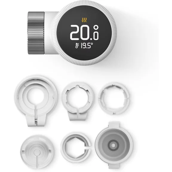 Tado Okos Radiátor Thermosztát X, Energiatakarékos Megoldás, Alexa-Siri-Google Assistant Támogatás, Multiroom Irányítás, Érintőképernyős Kijelző