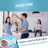 KLIM Candy Kids gyerek CD lejátszó FM rádióval és RGB fényekkel, kék