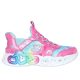 Skechers Lányoknak Infinite Heart Lights-Eternal Shimmer Sneaker 27,5