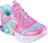 Skechers Lányoknak Infinite Heart Lights-Eternal Shimmer Sneaker 27,5