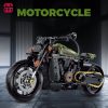 Narwhals 590 darabos Cyberpunk H-Night Rod Motorépítő Készlet 1:8 méretarány
