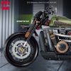 Narwhals 590 darabos Cyberpunk H-Night Rod Motorépítő Készlet 1:8 méretarány