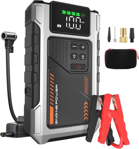 Eigotrav 6000 A autós indító és 150 PSI légkompresszor