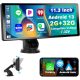 Podofo 11.3 hüvelykes Android 13 autórádió CarPlay támogatással
