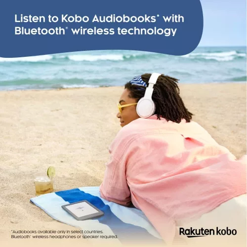 Kobo Clara 2E 6” HD eReader 16GB, Vízálló, Kék
