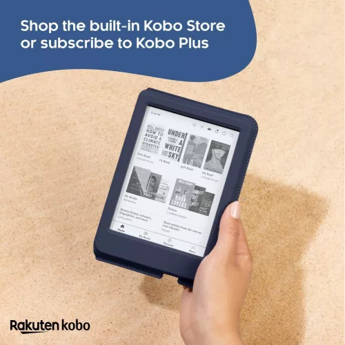 Kobo Clara 2E 6” HD eReader 16GB, Vízálló, Kék