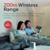 Honeywell Home DW915S Vezetékes vagy Vezeték nélküli Csengő - Fehér