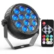 Hordozható Újratölthető RGB LED Színpadi Lámpa