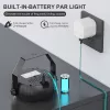 Hordozható Újratölthető RGB LED Színpadi Lámpa