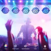 Hordozható Újratölthető RGB LED Színpadi Lámpa