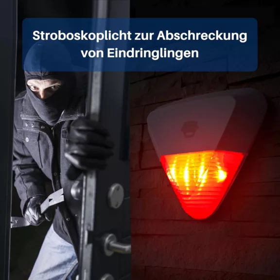 Chuango WS-280 Kültéri Sziréna 105 dB IP54 Vészjelző