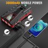 Onherm 1500 A csúcsteljesítményű autóindító 30000 mAh power bank LED lámpával