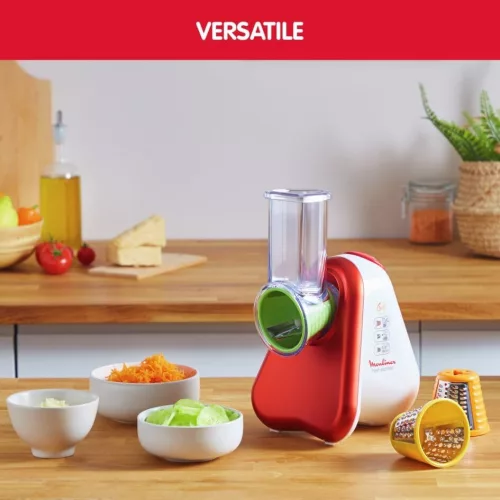 Moulinex Fresh Express 3 az 1-ben, 150W, Piros
