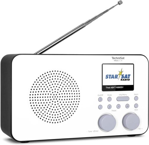 TechniSat Viola 2 C IR hordozható internetes rádió DAB+ FM Wi-Fi 3W