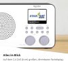 TechniSat Viola 2 C IR hordozható internetes rádió DAB+ FM Wi-Fi 3W