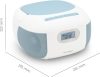 Mooov Celeste Bluetooth CD Lejátszó Rádióval és USB Porttal - Kék