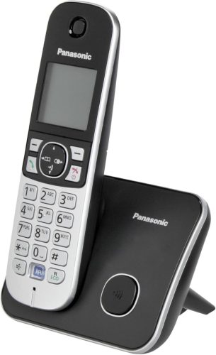 Panasonic KX-TG6811GB fekete DECT telefon 120 bejegyzéssel