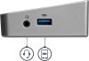 StarTech Tripla Monitor USB 3.0 Dokkolóállomás 4K DisplayPort & HDMI