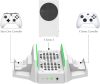 ElecGear Xbox Series S függőleges hűtő és töltő állvány 2x újratölthető akkumulátorral