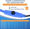 Fagyvédelem Fűtőkábel Termosztáttal és Hőmérséklet Kijelzővel 8M 16W/m 230V
