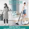 KROQO SW618-D Gőztisztító 1,5 literes tartállyal és 23 kiegészítővel