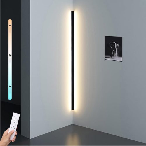 LANMOU Minimalista Saroklámpa Fekete 80CM 18W