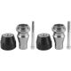 Univerzális Motoros Ütközővédő 10mm Titanium