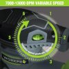 WORKPRO 300W 125mm Orbital Csiszoló 6 Sebességgel és Porgyűjtővel