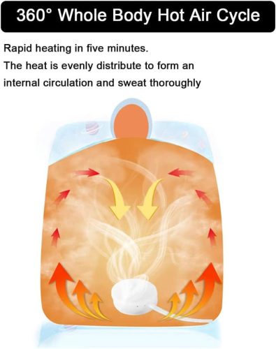 Hordozható Személyes Szauna Sátor 2,6L Fumigációs Gép