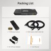 TESmart 2 Port HDMI KVM Switch 4K 60Hz EDID Emulátorral