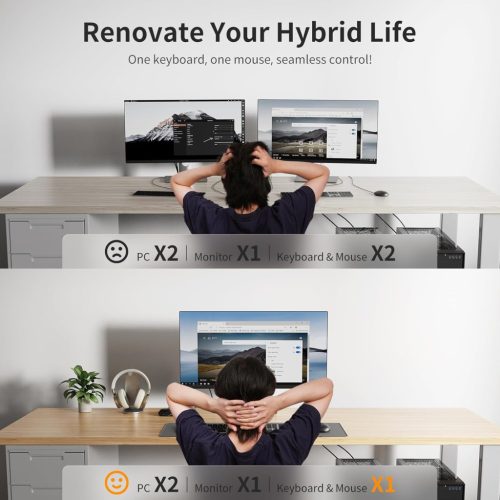 TESmart HSW0401A1U HDMI Switch, 4K 3840×2160 60Hz, 4 HDMI Forrás, EDID Emuláció, 2.0 5.1 Auto Audio Mód, IR Vezérlés, Fekete