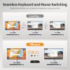 TESmart 2 Port HDMI KVM Switch 4K 60Hz EDID Emulátorral