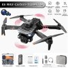 K6 Max RC Drón 720p HD Három Kamerás Optikai Áramlás Akadályelkerülő Légi Fotózás Quadcopter