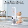 Senmeo 47 cm Penge nélküli Toronyventilátor, 8 Sebességes, LED Kijelzős