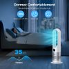 Senmeo 47 cm Penge nélküli Toronyventilátor, 8 Sebességes, LED Kijelzős